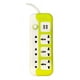 thumbnail image 2 of Alargador Zapatilla Eléctrica 6 Posiciones 2 Usb 5 Metros, 2 of 2