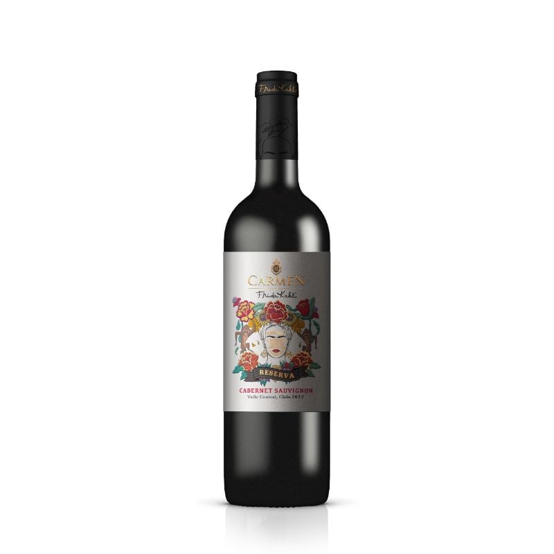 Vino Tinto Cabernet Sauvignon Frida Kalho 12.8° Botella 750 ml Carmen