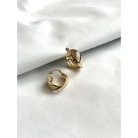 Collarbeauty - Aro Bañado En Oro 18K