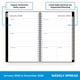 thumbnail image 3 of Agenda Blue Sky 2026 semanal y mensual 13 x 20 cm con espiral, 3 of 9
