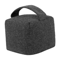 Magideal - Tope De Tope De Puertas Con Pesas Puertas Decorativas Rústicas Para Baldosas, Piso De Madera, Bolsa De Parada De Puerta Con Pesas Para La Alfombra Par