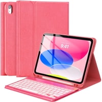 Funda Con Teclado Fuwang Para Ipad A16 11"" Y 10 10,9""