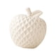thumbnail image 4 of Estatua De Cerámica De Apple, Adorno De Escritorio Simple Para Chimenea, Estante De Sala De Estar, Color Blanco, 4 of 5
