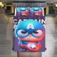 thumbnail image 3 of Avengers Guardians of The Galaxy Comforter, Twin/Ful Boys Kids Bedding Sets Bed Sheets, 3 of 5
