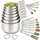 thumbnail image 1 of Tazas y Cucharas Medidoras EWFEN de Acero Inoxidable, 1 of 3