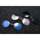 thumbnail image 5 of Gafas de sol NorthEarth retro con clip negro, 5 of 6