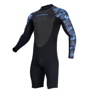 Ioensy - Traje De Neopreno De 2 Mm Para Hombre Shorty Keep Warm Wet Suit Para Pesca Submarina Natación Xl