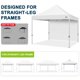 thumbnail image 5 of Pared Lateral SunWall MASTERCANOPY para Toldo Plegable 8x8 pies, 5 of 7