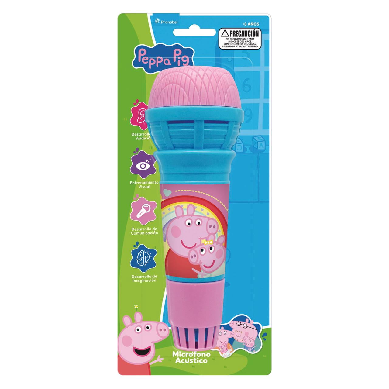 Microfono Acustico Blister Peppa Pig