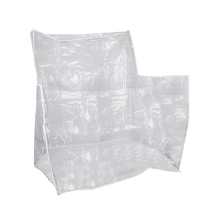Magideal - Funda Para Sillón, Funda Para Tumbona, Funda Protectora Para Sillón Decorativa Transparente Antiarañazos, Funda Para Sillón De Pvc Para Restaurantes D