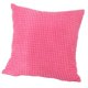 thumbnail image 1 of Funda de almohada de pana de color sólido Sofá cuadrado Funda de cojín Rosa rojo, 1 of 5