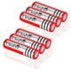 thumbnail image 1 of 6X Pack Pila Recargable 18650 Bateria Mah Linterna Vapeador multicolor, 1 of 6