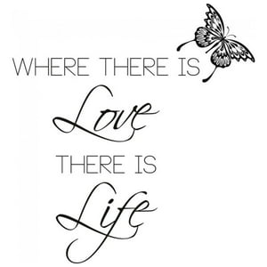 Rienda Libre Graphics - Decomural Where There Is Love Gandhi Ws-32388