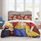 thumbnail image 1 of ONE PIECE Bedding Sets Cartoon Duvet Cover Lightweight 3 Piece Bet Sets for Kids Boys Girls, 1 of 5