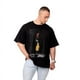 thumbnail image 2 of Polera Hombre Oversize Estampado It Negro Talla L, 2 of 5