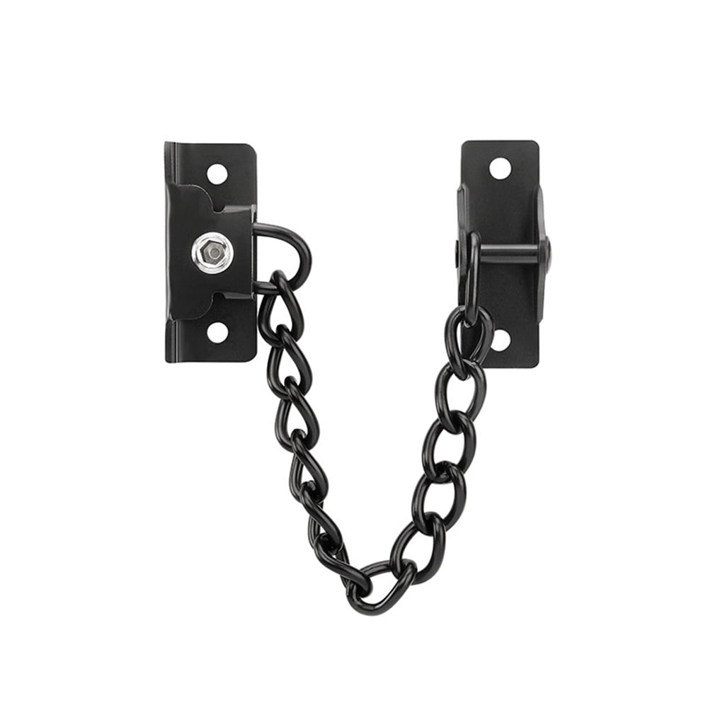 Xusx111 - Cerradura De La Cadena De La Puerta De Trabajo Pesado, Seguridad Cerradura De La Cadena De La Puerta De Trabajo Pesado Para La Puerta Delantera Puerta Interior Con Llave, Cerradura De La Pue