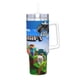 thumbnail image 2 of Vaso Térmico De Acero Inoxidable Minecraft Desmarcar Con Asa 1180ml, 2 of 6