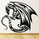 thumbnail image 2 of Decomural Winged Dragon Fantasy Tribal WS-18244, 2 of 2