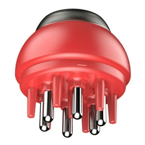 Genérico - Peine Aplicador Para La Cabeza 4Ml Múltiples Funciones Para El Hogar Hombres Pérdida De Cabello Rojo