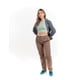 thumbnail image 1 of Pantalón Mujer Ferozi Café XXL, 1 of 3