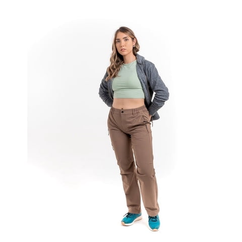 Kilimanjaro - Pantalón Mujer Ferozi Café Xxl