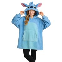 Sudadera Manta Oversized Para Mujer Disney Lilo & Stitch Azul