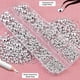 thumbnail image 3 of Belleboost Perlas Planas de Plata para Uñas – Encantos y Gemas, 3 of 7