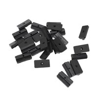 Ioensy - 100 Piezas De Sujetadores Para Terrazas, Portátiles, Fáciles De Instalar, Duraderos, Sujetadores Para Pisos