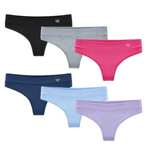 Giovacchino - Pack De 6 Calzones Colaless Algodón Mujer