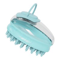 Ioensy - Cepillo De Aseo Para Perros, Peine De Baño Para Gatos, Masaje, Elimina La Capa Interna Suelta, Azul