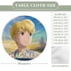 thumbnail image 2 of Los Imaginarios theme Fitted Round Tablecloths Elastic Edged Table Covers Waterproof Table Cloth For Kitchen Holiday Party Tables Decor 150cm, 2 of 6