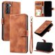 thumbnail image 2 of Funda Cartera para Samsung Galaxy S22 Plus Tapa con Ranuras, Soporte y Correa Marrón, 2 of 5