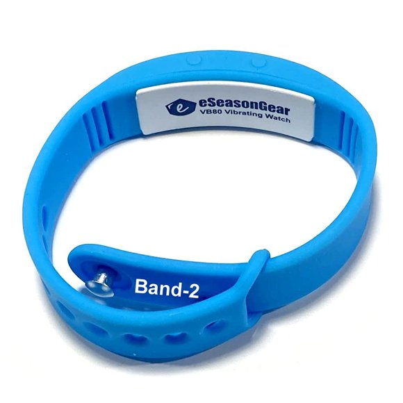 Reloj de Alarma Vibratorio eSeasonGear VB80 Azul Grande