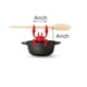 thumbnail image 3 of Keep Your Countertops Clean with our Red Crab Silicone Utensil Rest - Heat-Resistant, Non-Slip, and Steam Releaser for Stove Top and Grill - Perfect Kitchen Tool and Gift!, 3 of 4