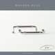 thumbnail image 2 of Tiradores para gabinete Lake & Loom Walden 96 mm, plata cepillada, paquete de 2, 2 of 8