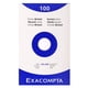 thumbnail image 1 of Tarjetas de registro Exacompta 125 x 200 mm, 205 g/m², paquete de 100, 1 of 5