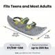 thumbnail image 4 of Raquetas de nieve Crescent Moon Eco Eva Ultralight 22 para hombre y mujer, 4 of 6