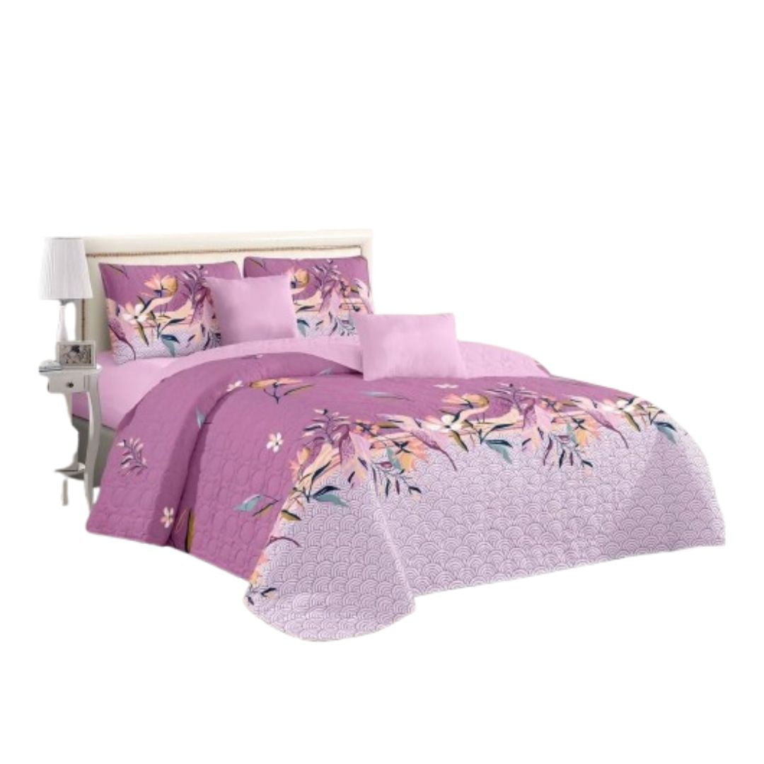 Genérico - Cubrecama Quilt Verano 1.5 Plazas - Phoenix Kfl241