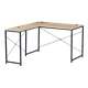 thumbnail image 1 of Escritorio Esquinero Desk-11 Relan Estilo Industrial de Acero y MDF Color Negro y Café, 1 of 7