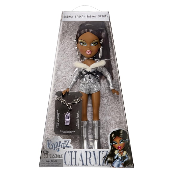 Muñeca De Moda Charmz Sasha Con Pulsera De Dijes Coleccionables