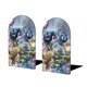 thumbnail image 1 of Skylanders: Swap Force Sujetalibros decorativos temáticos, tope para estantería con base antideslizante, uso dual para hogar y oficina - 2 piezas, 1 of 6