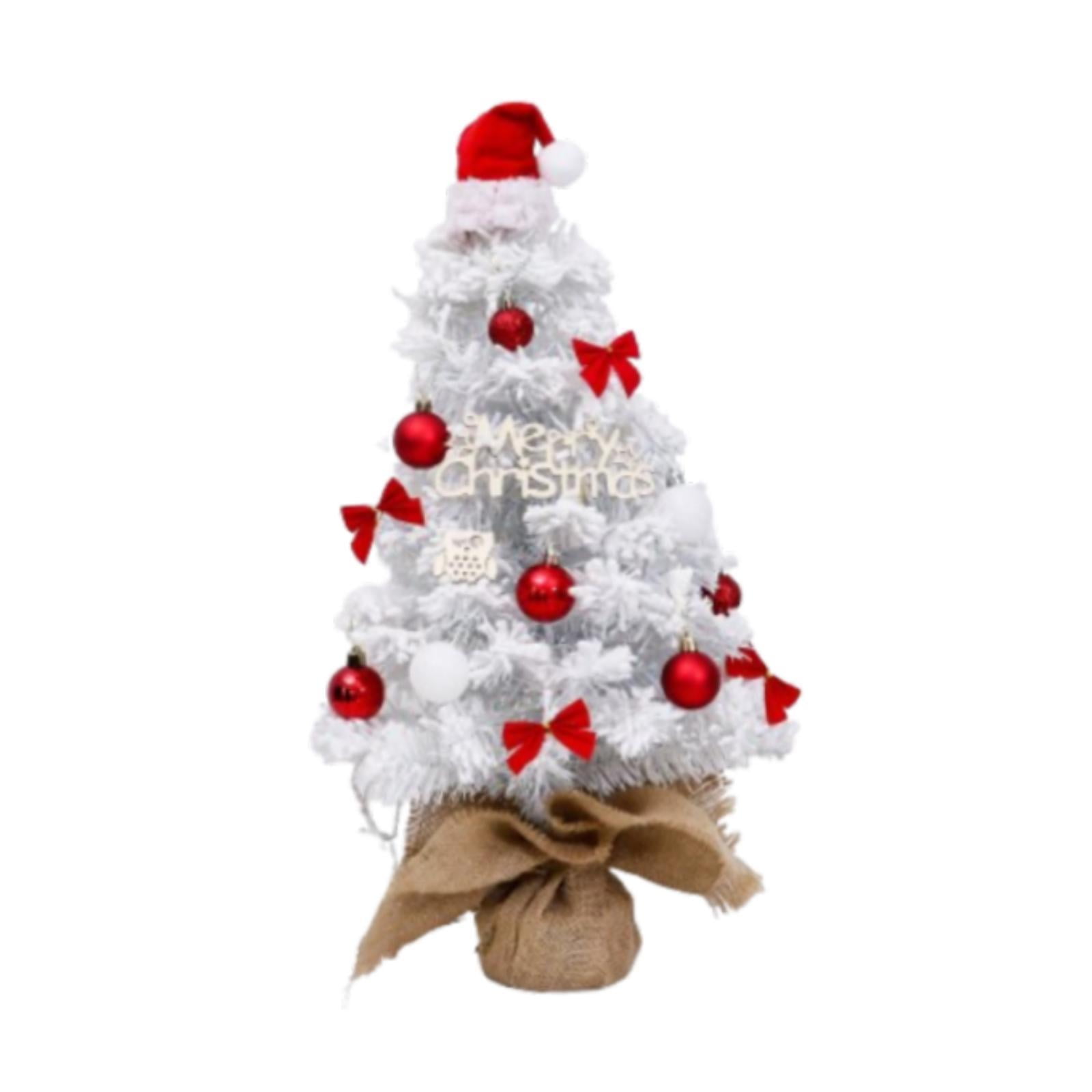 Bothyi - Árbol De Navidad De Mesa Pequeño Árbol De Navidad Para Decoración Navideña Diy Fiesta Interior 60 Cm