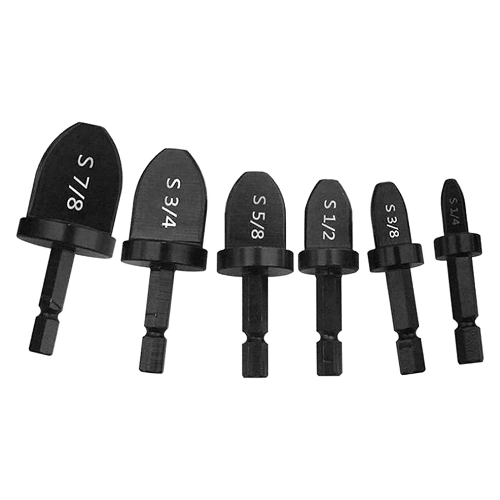 Ioensy - Juego De Brocas Para Herramienta De Estampación, Expansor De Tubo De Aire Acondicionado, Multifunción, 6 Uds.