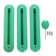 thumbnail image 2 of 3 Sets Tri Box Surfing SUP Surfboard Fin Plug Set Con Tornillo Verde, 2 of 5