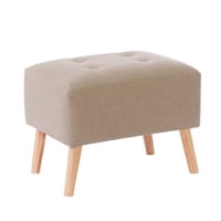 Latam Home - Pouf Niza Lino Natural