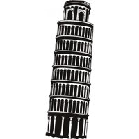 Rienda Libre Graphics - Decomural Tower Of Pisa Italy Ws-18886