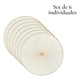 thumbnail image 2 of Set 6 Individuales De Mesa Pack 6 Individuales 38cm Espiral dorado, 2 of 3