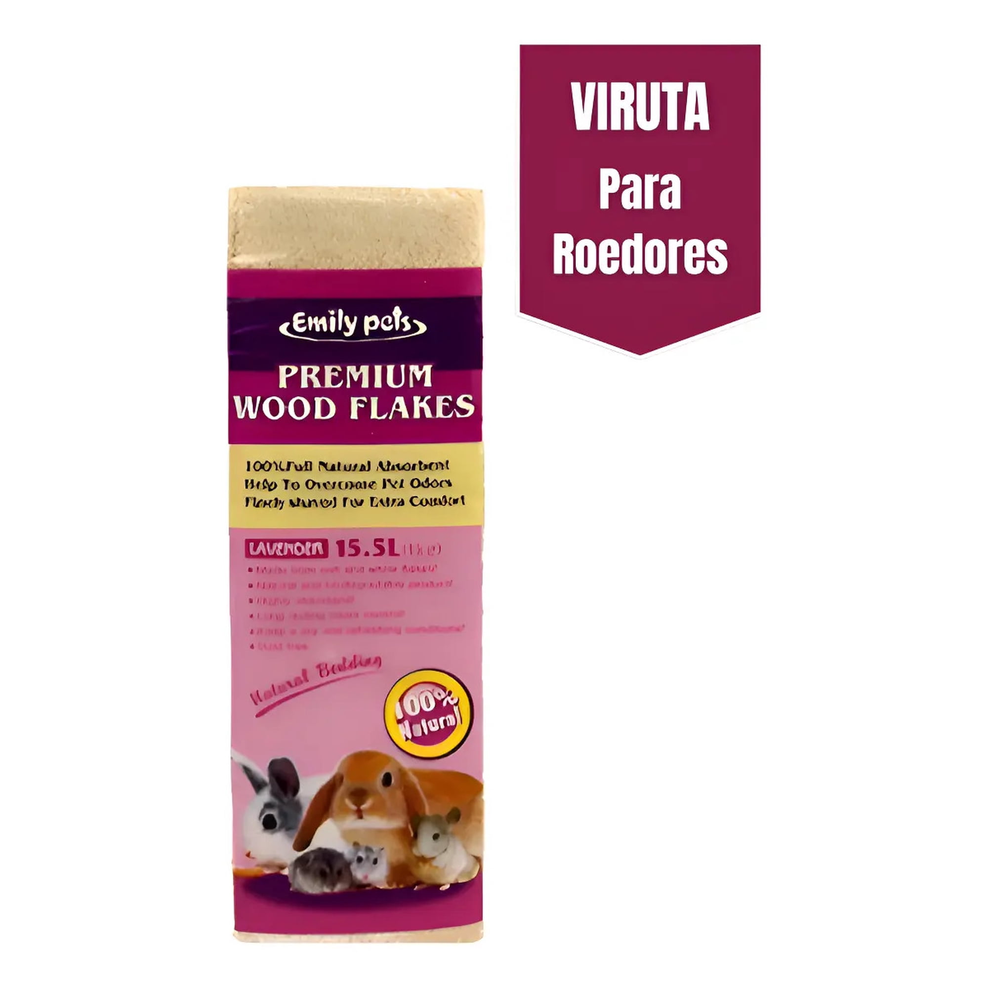 Emily Pets Viruta Mascotas 1 kg aroma Lavanda
