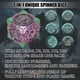 thumbnail image 2 of Dado giratorio DND Froggod Ruleta 7 en 1 de metal con relieve 3D, 2 of 3