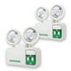 thumbnail image 1 of Packx2 Lampara Led Emergencia Recargable Automatica 2 Focos, 1 of 5